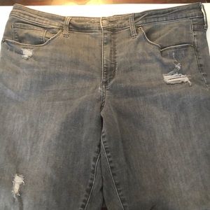 Universal Threads Faded Black Jeans size 18